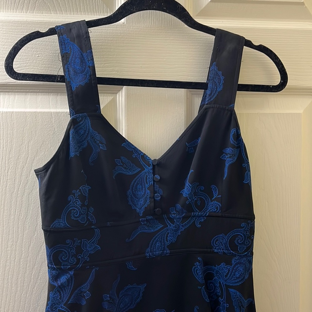 ALC Luna Silk Tiered Midi Dress - Picture 7 of 8